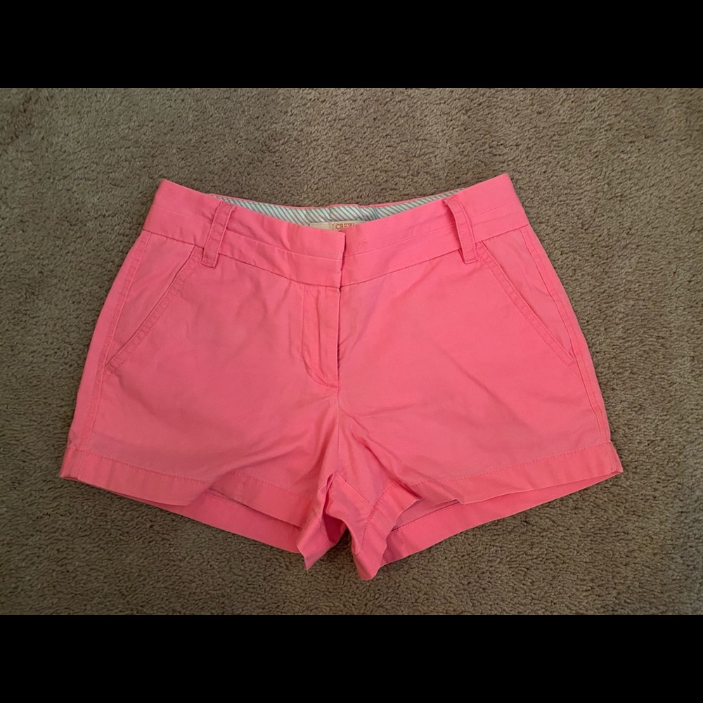 Hot pink J Crew shorts!